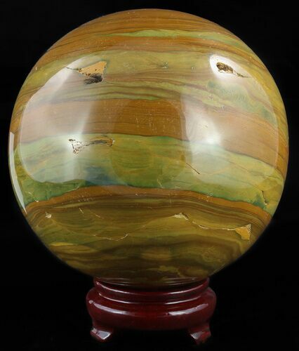/ Polished Polychrome Jasper Sphere - Madagascar #52365